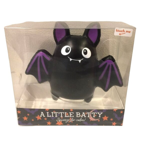 Eccolo Other - A Little Batty Halloween Squeeze for Calm Bat Shaped Stress Release